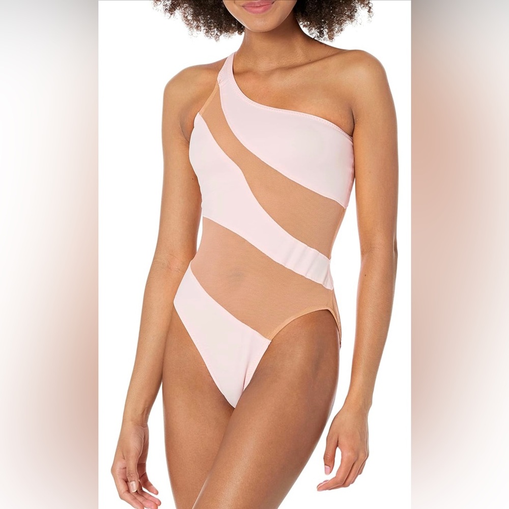 Norma Kamali Mio Mesh Swimsuit size M